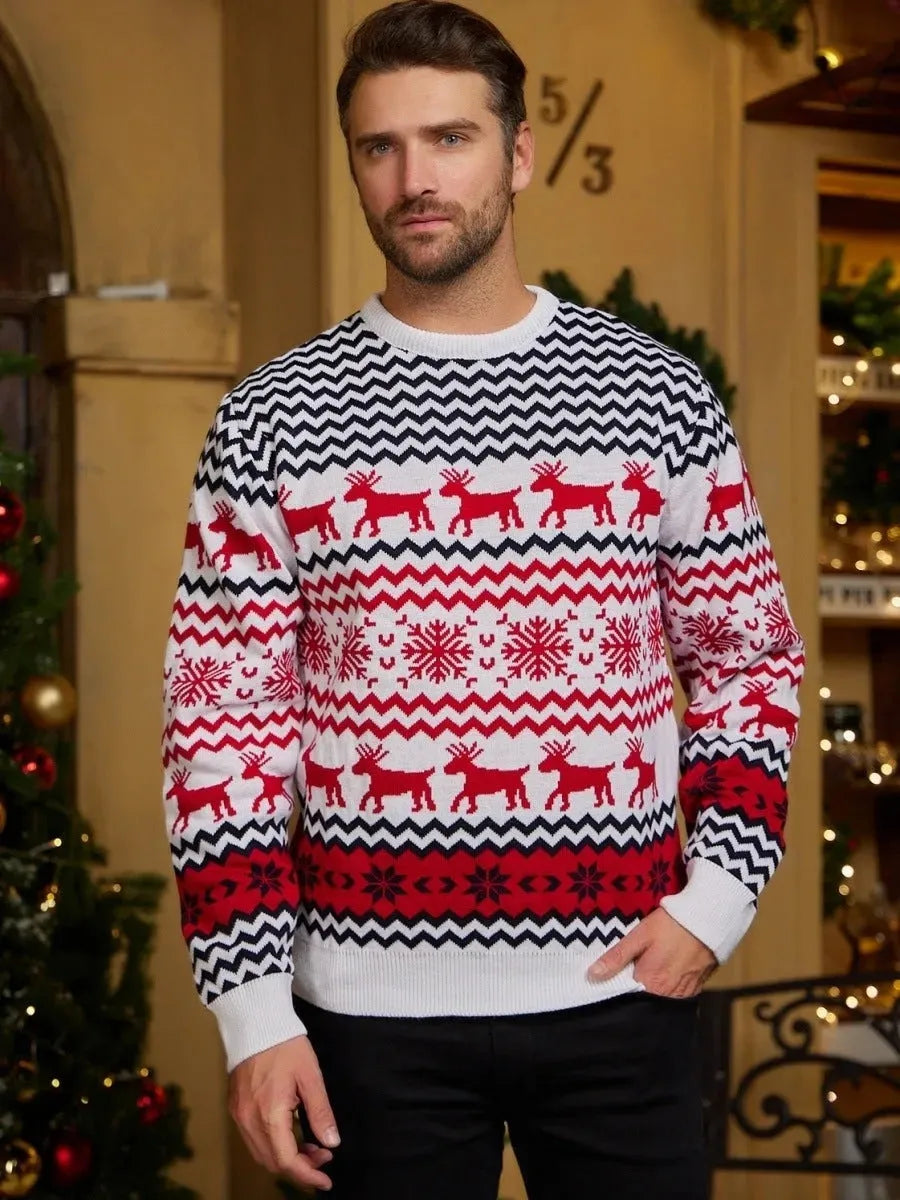 Fashion European And American Sweater New Couple Outfit - Bellarte Enchanté Fashion European And American Sweater New Couple Outfit